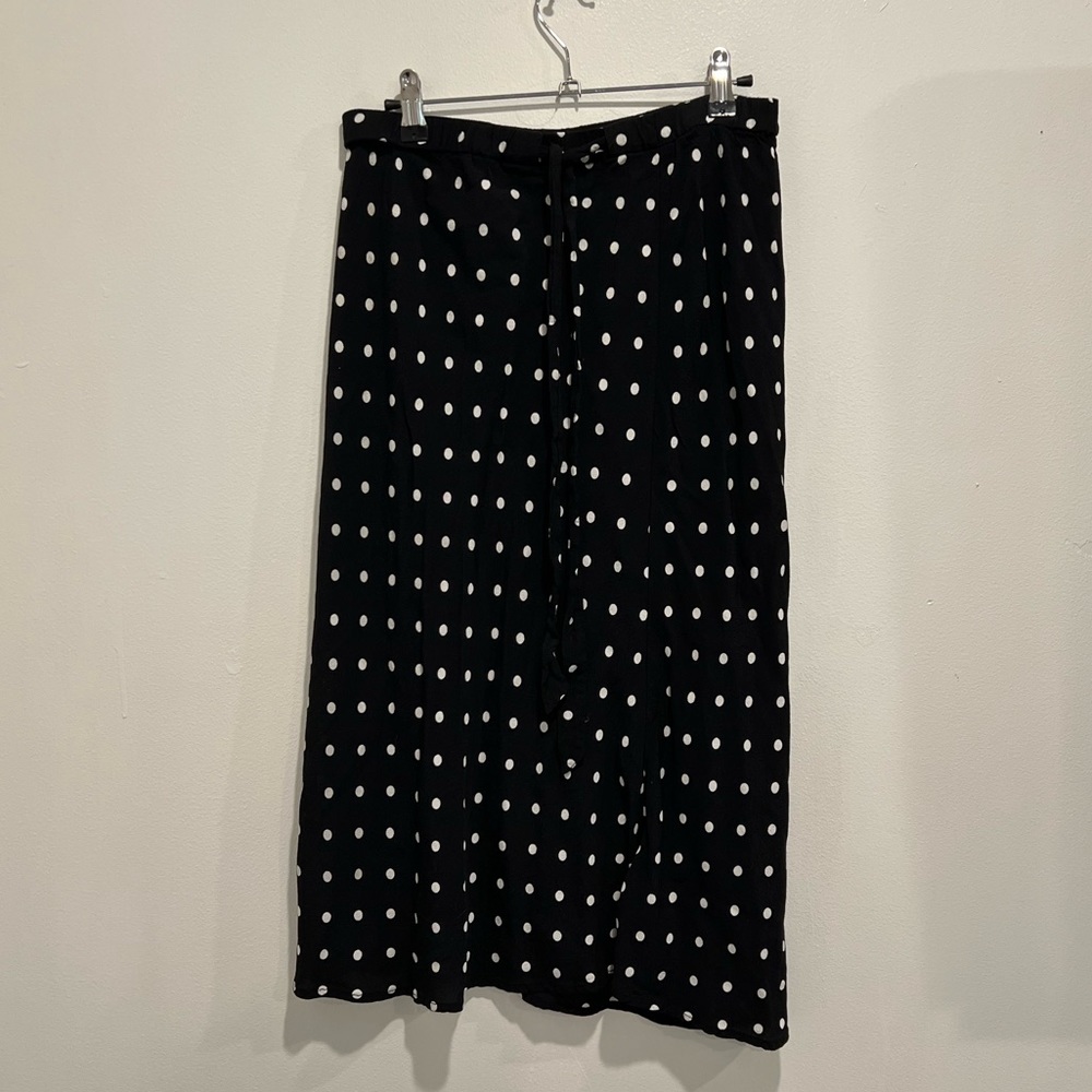 Gap Polka Dot Midi Skirt M